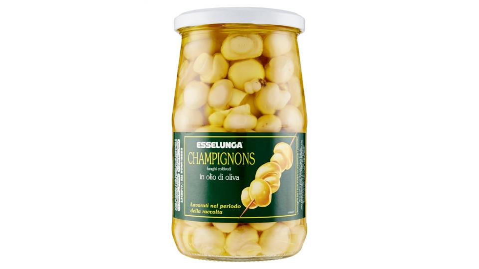 Esselunga Champignons funghi coltivati sottolio